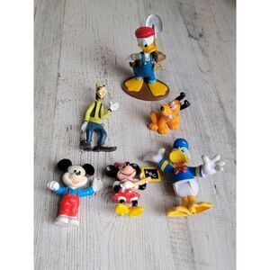 Minnie Mouse school teacher Donald Duck Goofy Pluto shovel set play figure toy P